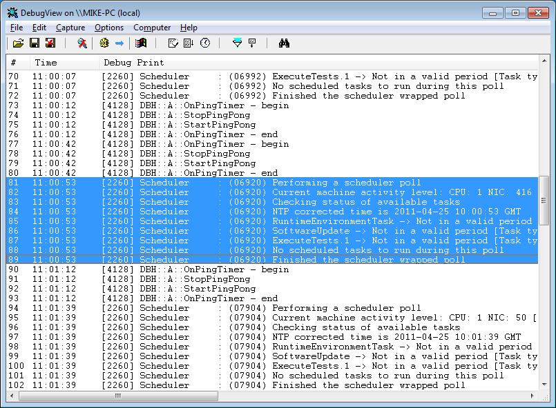 DebugView,DebugView下载,程序调试