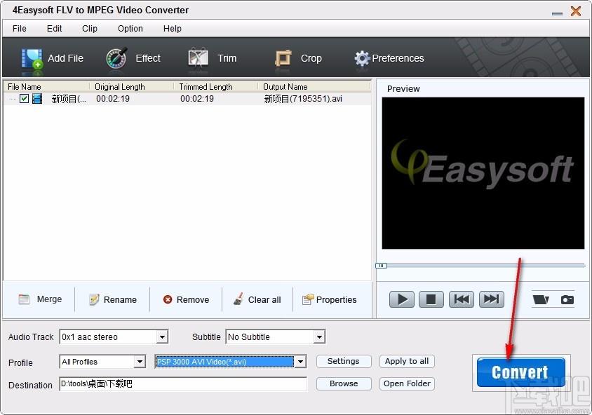 4Easysoft FLV to MPEG Video Converter下载,FLV转MPEG格式转换器